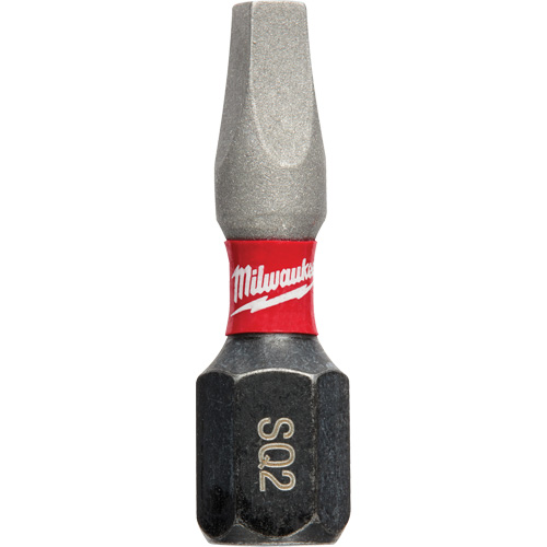 Foret &agrave; chocs Shockwave, Carr&eacute;e, #2, Prise 1/4" Rock Safety Industrial Ltd