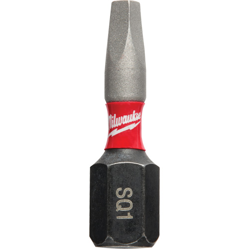 Foret &agrave; chocs Shockwave, Carr&eacute;e, #1, Prise 1/4" Rock Safety Industrial Ltd
