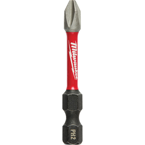 Tr&eacute;pan &agrave; choc Shockwave, Phillips, Embout #2, Prise 1/4", Longueur 2" Rock Safety Industrial Ltd