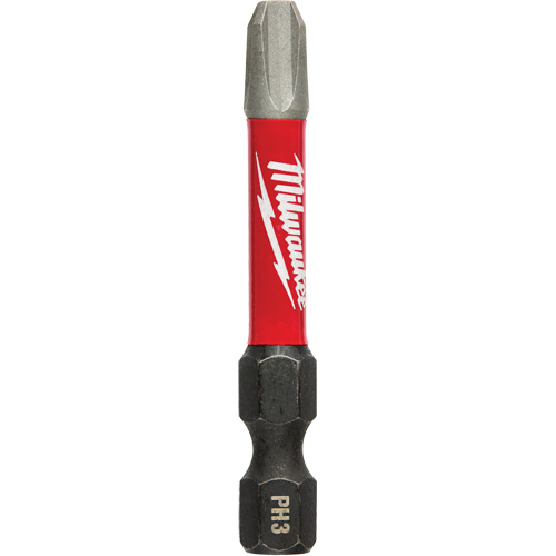 Shockwave Impact Power Bit, Phillips, #3 Tip, 1/4" Drive Size, 2" Length Rock Safety Industrial Ltd
