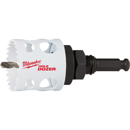 Hole Dozer Hole Saw with Arbor, 2", 1-5/8" Depth of Cut, Bi-Metal Rock Safety Industrial Ltd