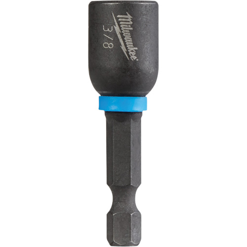 Shockwave Impact Duty Nut Driver, 1/4" Tip, 3/8" Drive, 1-7/8" L, Magnetic Rock Safety Industrial Ltd
