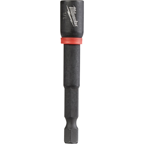 Tourne-&eacute;crou Shockwave Impact Duty, Embout 1/4", Prise 1/4", 2-9/16" lo, Magn&eacute;tique Rock Safety Industrial Ltd