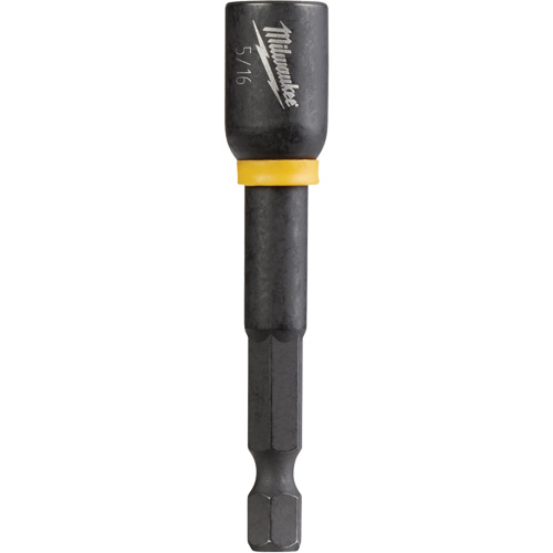 Tourne-&eacute;crou Shockwave Impact Duty, Embout 1/4", Prise 5/16", 2-9/16" lo, Magn&eacute;tique Rock Safety Industrial Ltd