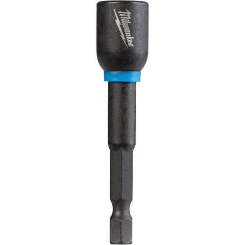 Tourne-&eacute;crou Shockwave Impact Duty, Embout 1/4", Prise 10 mm, 2-9/16" lo, Magn&eacute;tique Rock Safety Industrial Ltd