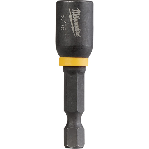 Tourne-&eacute;crou Shockwave Impact Duty, Embout 1/4", Prise 5/16", 1-7/8" lo, Magn&eacute;tique Rock Safety Industrial Ltd