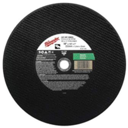 Meule &agrave; tronçonner de premi&egrave;re qualit&eacute;, 14" x 1/8", Arbre de 20 mm, Type 1, Carbure de silicium, 5400 Tr/min Rock Safety Industrial Ltd