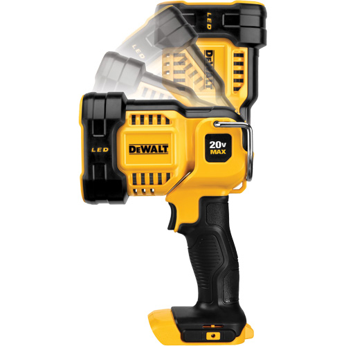 Max Cordless Jobsite Spotlight, LED, 1000 Lumens, Rechargeable Batteries Rock Safety Industrial Ltd