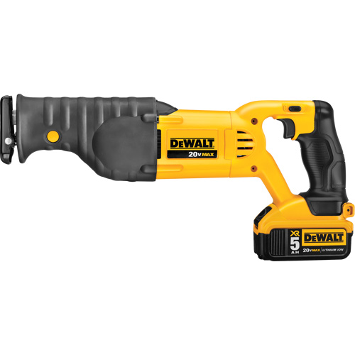 Max Reciprocating Saw Kit, 20 V, Lithium-Ion Battery, 0-3000 SPM Rock Safety Industrial Ltd