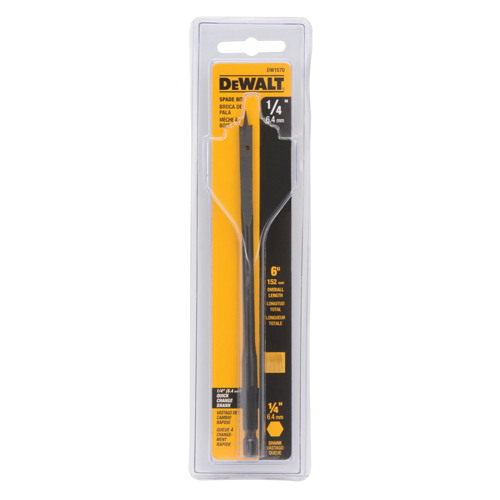Foret &agrave; trois pointes, Diam&egrave;tre de 1/4", Tige 1/4", Longeur de 6" Rock Safety Industrial Ltd