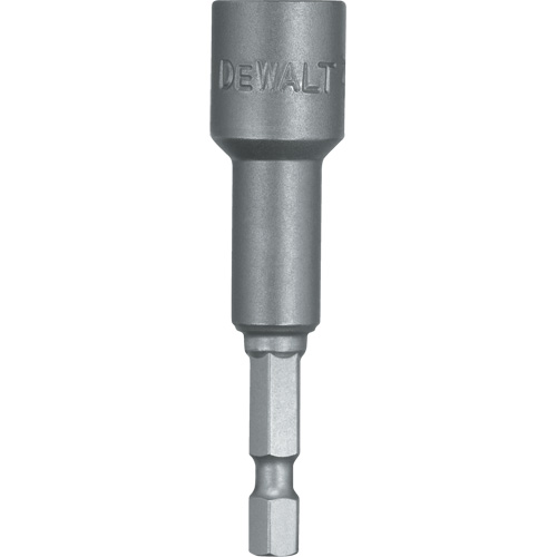 Nutdriver, 7/16" Tip, 1/4" Drive, 1-7/8" L, Magnetic Rock Safety Industrial Ltd