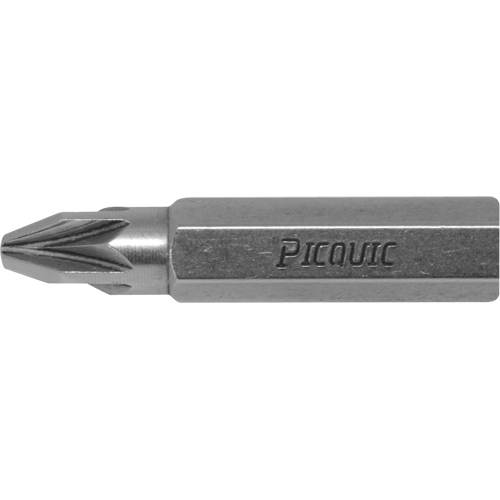 Stubby Multi-Bit Screwdriver -Replacement Bit, Pozidriv, 0, 1/4" Drive Rock Safety Industrial Ltd