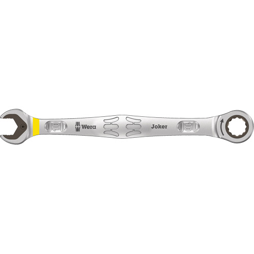 Cl&eacute; combin&eacute;e Joker 10 mm, 12 pans, 10 mm, Fini Chrome Rock Safety Industrial Ltd