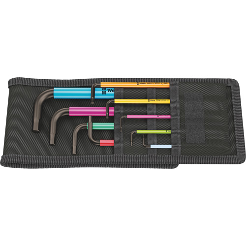 Jeu de cl&eacute;s hexagonales Plus avec pochette, 9 mcx, Imp&eacute;rial Rock Safety Industrial Ltd
