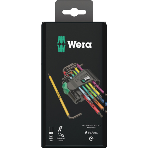 Jeu de cl&eacute;s en L, 9 mcx, Torx Rock Safety Industrial Ltd