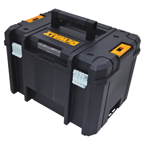 Coffre &agrave; outils profond TSTAK, 17-1/4" x 13" x 11-7/8", Noir Rock Safety Industrial Ltd
