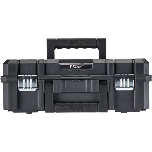Coffre &agrave; outils avec dessus plat TSTAK II, 17-1/4" x 13" x 6-3/8", Noir Rock Safety Industrial Ltd