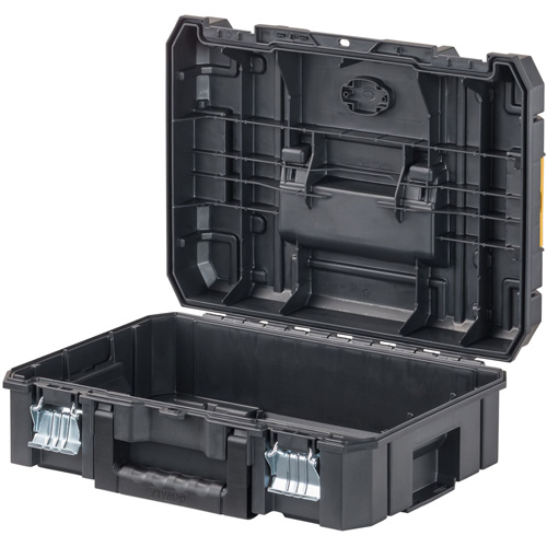 Coffre &agrave; outils avec dessus plat TSTAK II, 17-1/4" x 13" x 6-3/8", Noir Rock Safety Industrial Ltd
