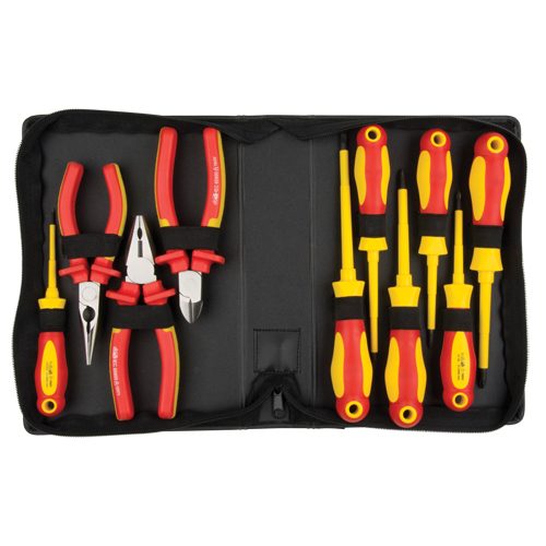 Ensemble d'outils isol&eacute;s, 1000 V, 10 Mcx Rock Safety Industrial Ltd