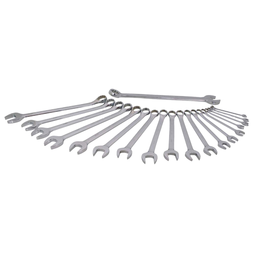 Wrench Set, Combination, 19 Pieces, Metric Rock Safety Industrial Ltd