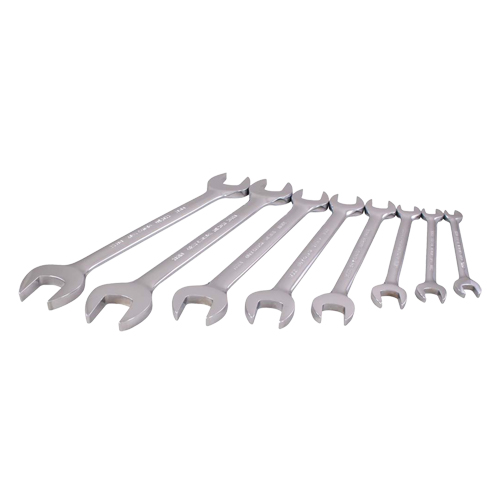 Wrench Set, Open-Ended, 8 Pieces, Metric Rock Safety Industrial Ltd