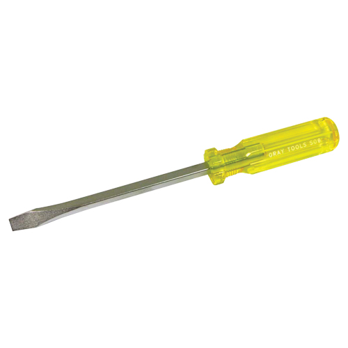 Slotted Screwdriver, 5/16", 10-1/4" L, Plastic Handle Rock Safety Industrial Ltd