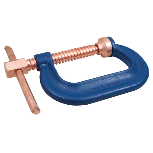 C-Clamp, 12" (305 mm) Capacity, 5-1/2" (140 mm) Throat Depth Rock Safety Industrial Ltd
