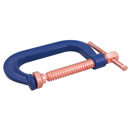 C-Clamp, 4" (102 mm) Capacity, 3" (76 mm) Throat Depth Rock Safety Industrial Ltd