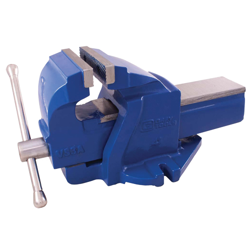 &eacute;tau d'&eacute;tabli en fonte ductile pour m&eacute;canicien, Largeur des m&acirc;choires 4", Profondeur de la gorge 2" Rock Safety Industrial Ltd