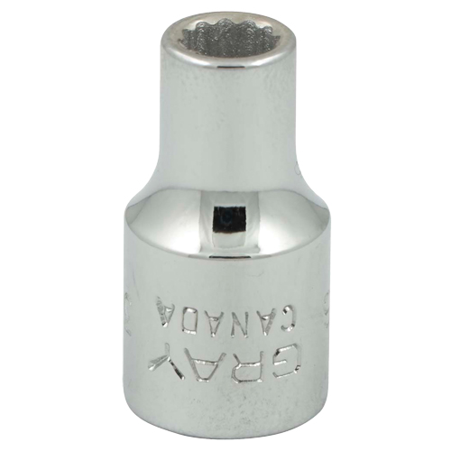 Socket, 3/16", 1/4" Drive, 12 Points Rock Safety Industrial Ltd