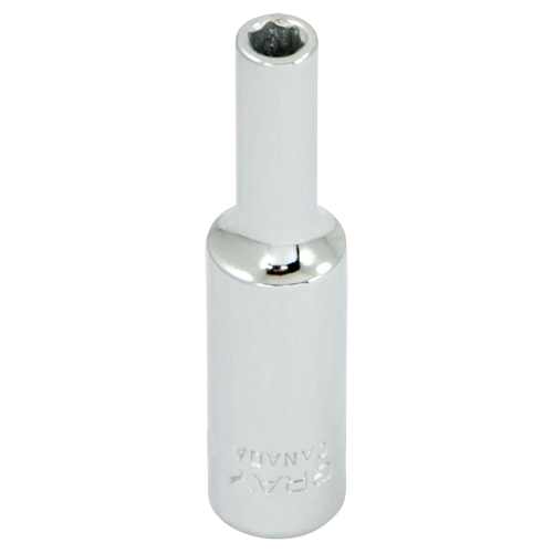 Socket, 4 mm, 1/4" Drive, 6 Points Rock Safety Industrial Ltd