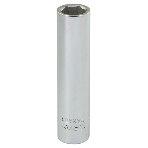 Socket, 8 mm, 1/4" Drive, 6 Points Rock Safety Industrial Ltd