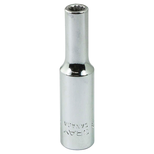 Douille, 3/16", Prise 1/4", 12 pans Rock Safety Industrial Ltd