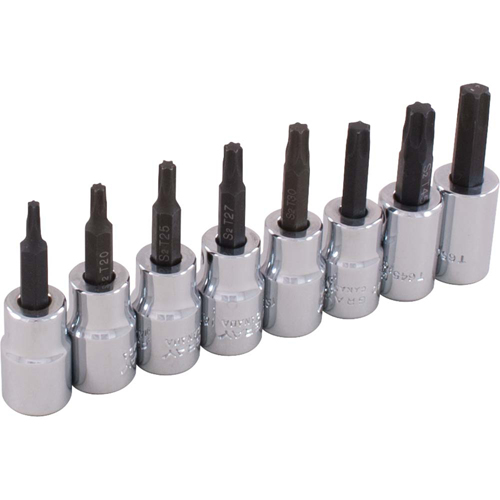 Socket Set, Torx&reg;, 3/8" Drive, 8 Pcs Rock Safety Industrial Ltd