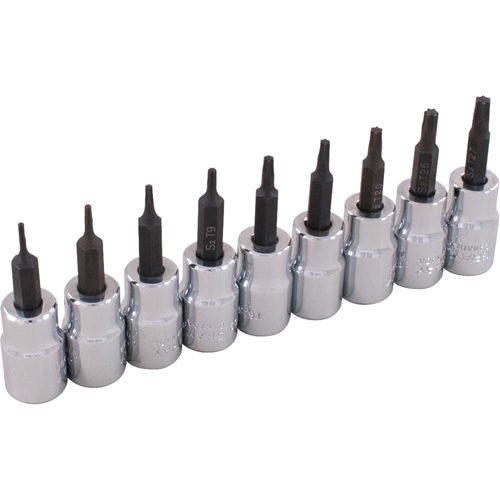 Socket Set, Torx&reg;, 3/8" Drive, 9 Pcs Rock Safety Industrial Ltd