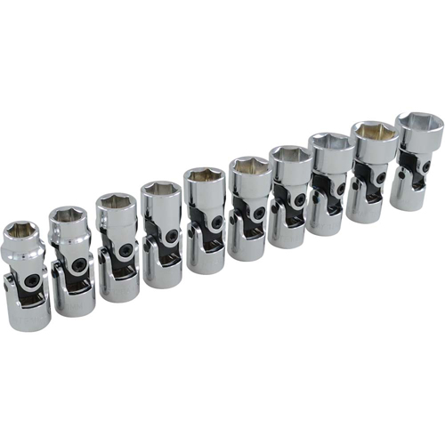 Jeu de douilles cardan, 10 Mcx, Prise de 3/8" Rock Safety Industrial Ltd