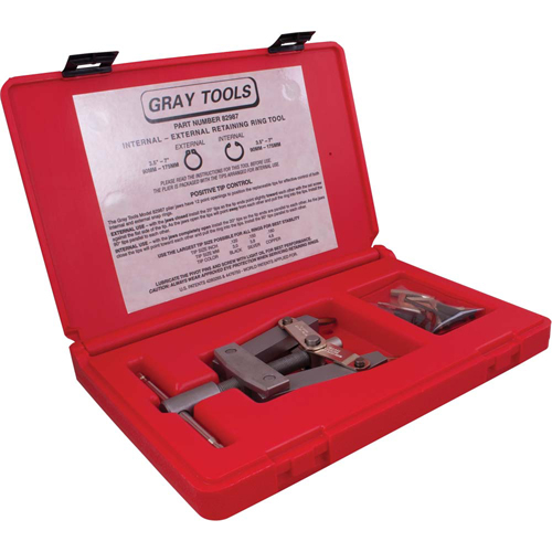 Outil pour bague de retenue interne/externe avec jeu d'embouts, 13 Morceaux Rock Safety Industrial Ltd