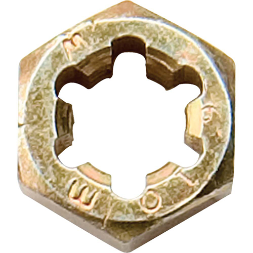 Die, M10x1.25 Thread, High Speed Steel Rock Safety Industrial Ltd