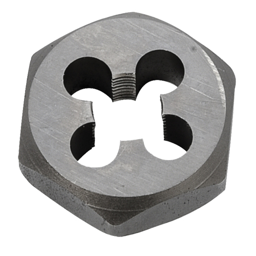 Hex Rethreading Die Nut, 1"/1-1/16" Dia., 1/8"-27 Thread, Carbon Steel/Chromium Steel Rock Safety Industrial Ltd