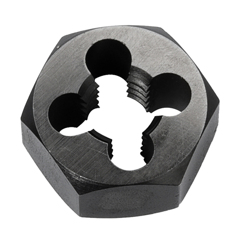 Hex Rethreading Die Nut, 1"/1-1/4" Dia., 1/4"-18 Thread, Carbon Steel/Chromium Steel Rock Safety Industrial Ltd