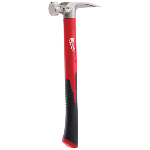 Smooth Face Hammer, 19 oz., Fibreglass Handle, 15-1/4" L Rock Safety Industrial Ltd