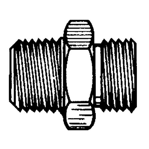 Reducer/Adapter Fitting, 1/4" x 1/8" Dia, Brass Rock Safety Industrial Ltd