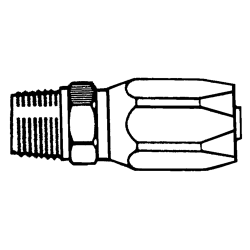 Raccords - Raccord r&eacute;utilisable, 1/2" dia., Laiton Rock Safety Industrial Ltd