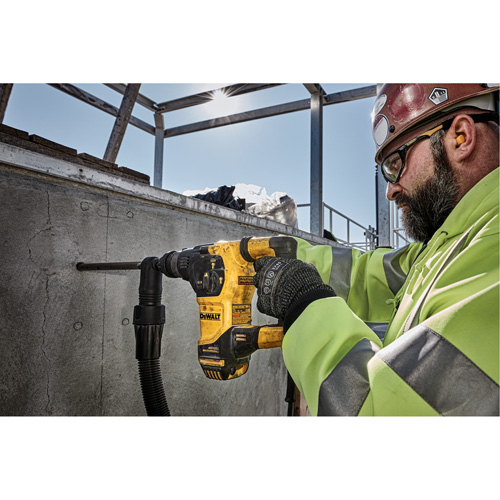 Marteau rotatif SDS Plus en forme de L, 3/16" - 7/8", 8,5 A, 0-5200 coups/min Coups/min, 0-1150 tr/min Tr/min, 2,58 lb-pi Rock Safety Industrial Ltd