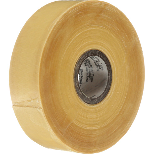Ruban isolant en toile vernie Scotch 2510, 25,4 mm (1") x 33 m (108'), Jaune Rock Safety Industrial Ltd