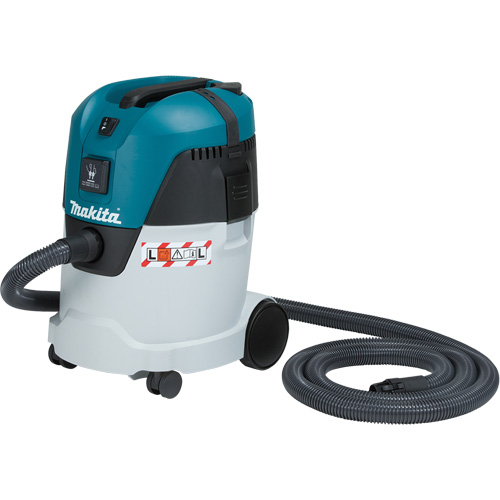 D&eacute;poussi&eacute;reur compact Push & Clean classe L, Secs-humides, 1,34 CV,  Rock Safety Industrial Ltd