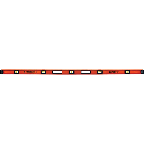 Heavy Duty Level, I-Beam, 72" L, Aluminum, 5, Non-Magnetic Rock Safety Industrial Ltd