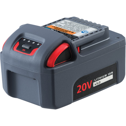 Pile haute capacit&eacute; IQV20, Lithium-ion, 20 V, 5 Ah Rock Safety Industrial Ltd