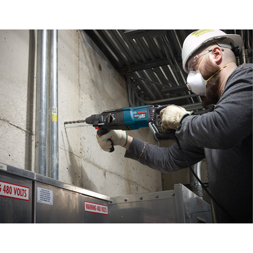 Marteau rotatif SDS-Plus Bulldog Xtreme, 3/16" - 5/8", 8 A, 0-5800 Coups/min, 0-1300 Tr/min, 2,0 lb-pi Rock Safety Industrial Ltd