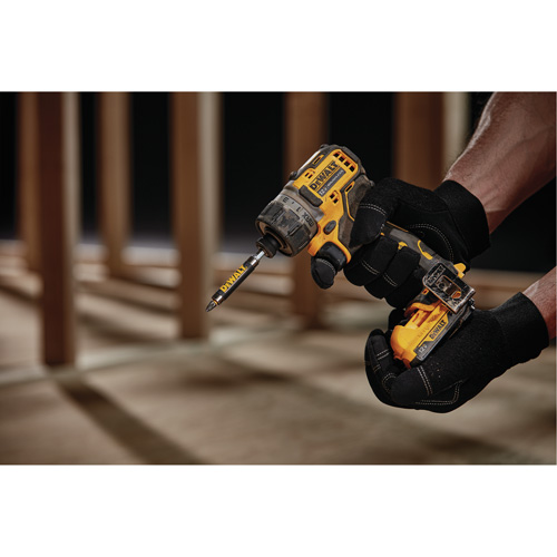 Xtreme Brushless Screwdriver Kit, 1/4", 12 V, 200 UWO Max. Torque, Lithium-Ion Battery Rock Safety Industrial Ltd